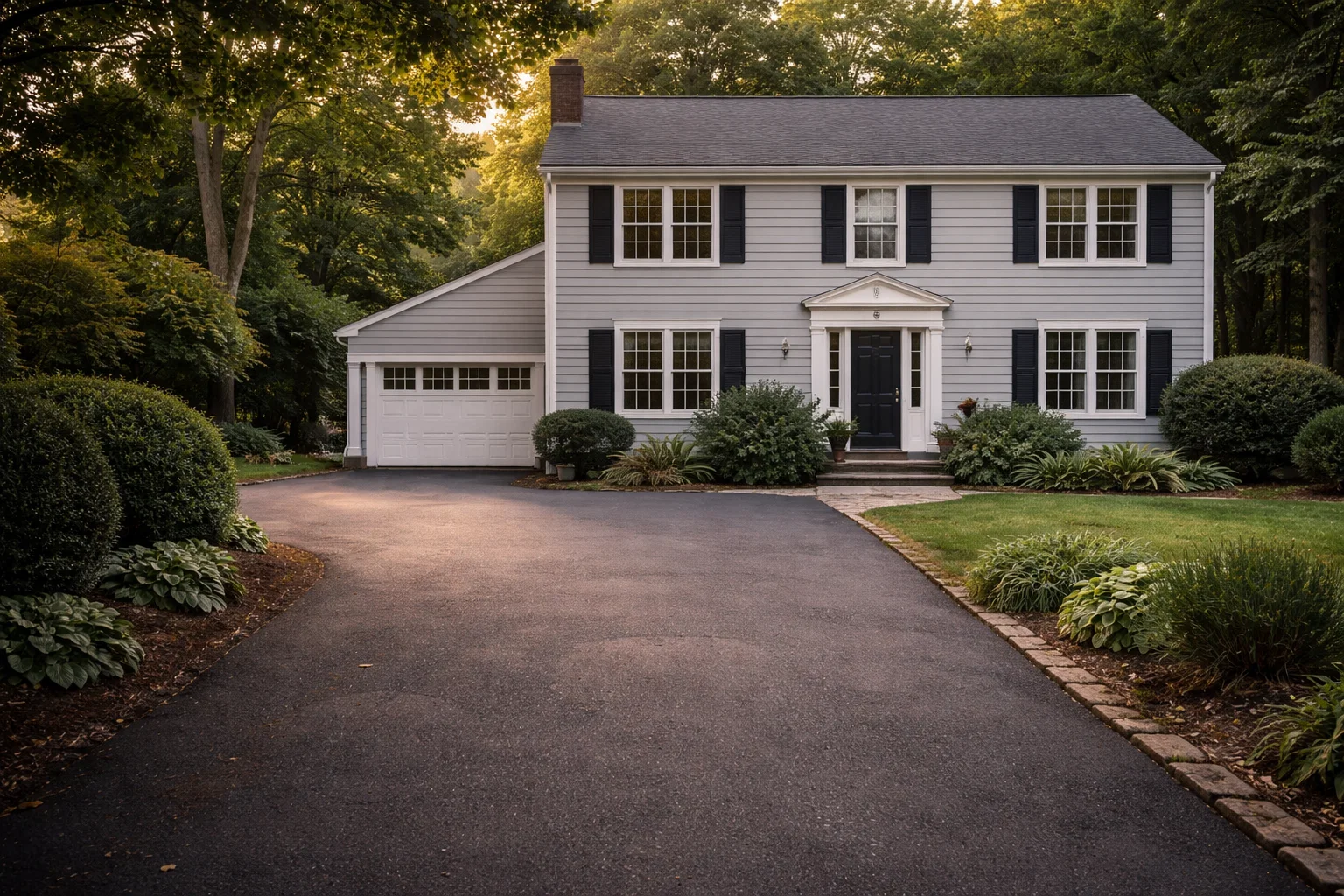 Cleared Connecticut home after a responsible clean-out, reflecting how proper recycling and reuse support the real estate process.